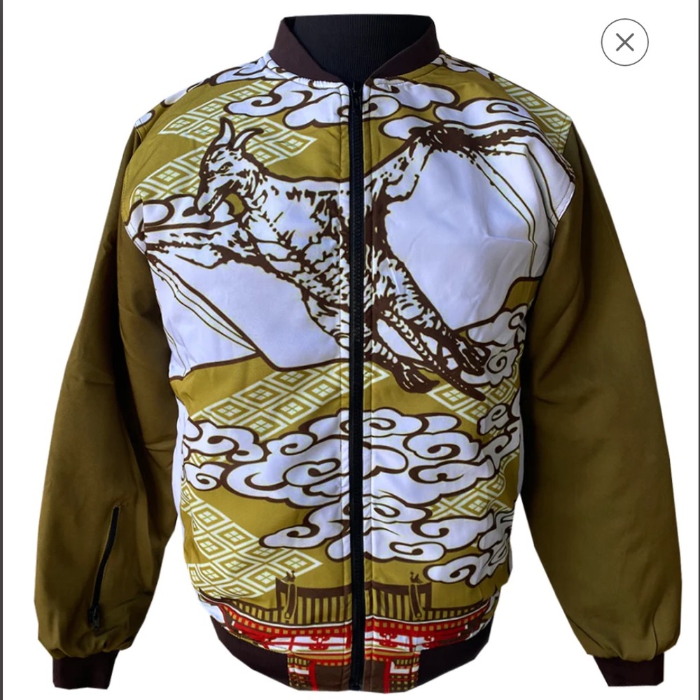 Godzilla Rodan Kaiju Bomber Jacket NWT Unisex Medium